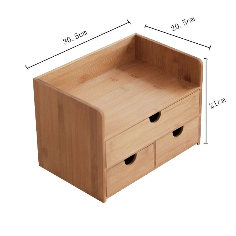Bamboo cosmetic display box for desktop Handmade Storage Box Eco-Friendly Natural Home and Home Decor Wholesale from Vietnam