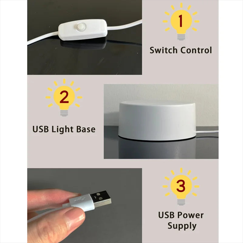 An Acrylic LED Night Light Featuring the Great Mosque of Mecca and the Kaaba; USB-Powered, Making It Perfect for Prayer Rooms. 𝟐% 𝐨𝐟 𝐞𝐯𝐞𝐫𝐲 𝐩𝐮𝐫𝐜𝐡𝐚𝐬𝐞 𝐠𝐨𝐞𝐬 𝐝𝐢𝐫𝐞𝐜𝐭𝐥𝐲 𝐭𝐨 𝐜𝐡𝐚𝐫𝐢𝐭𝐲.