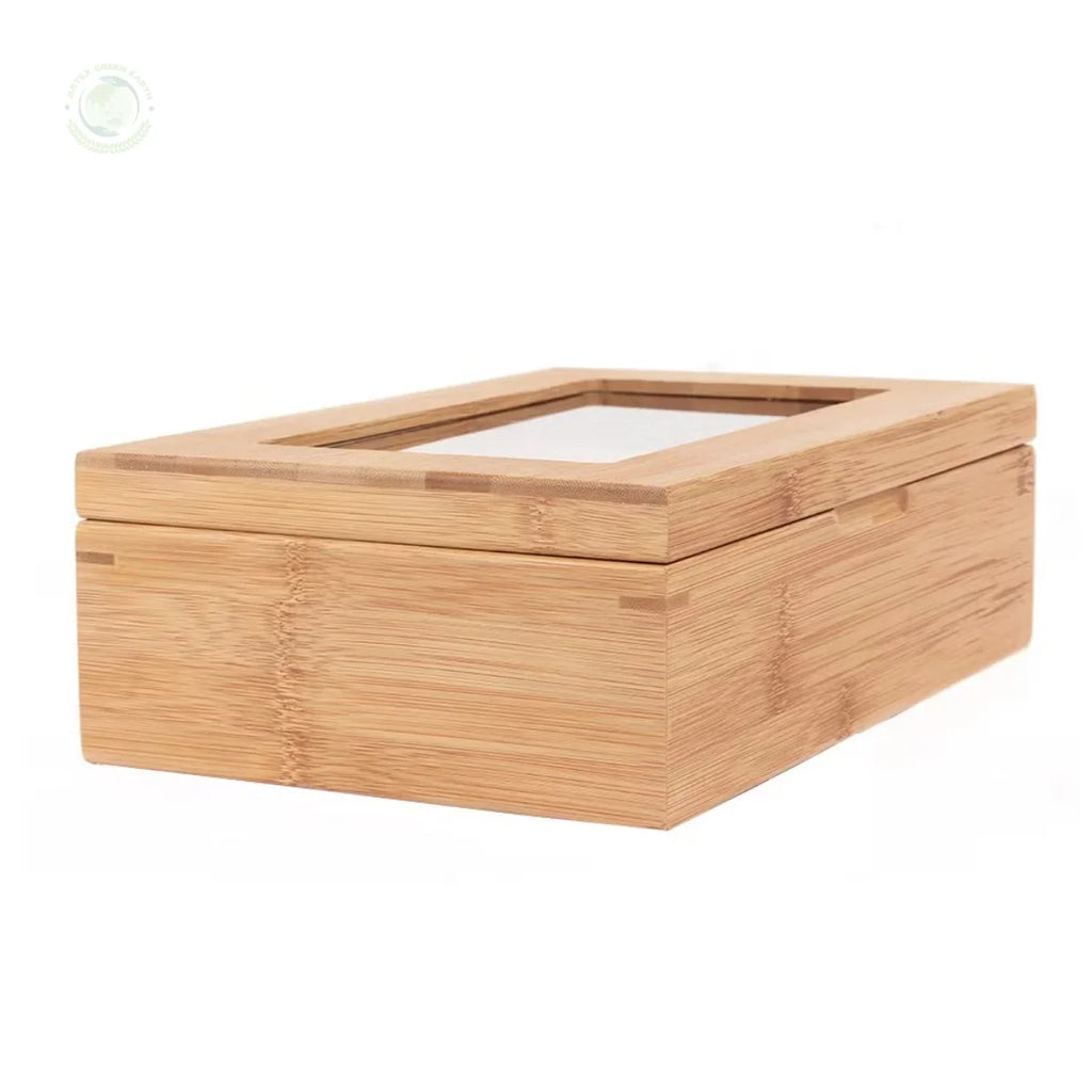 8-compartment bamboo tea box Handmade Storage Box Eco-Friendly Natural Home and Home Decor Wholesale from Vietnam