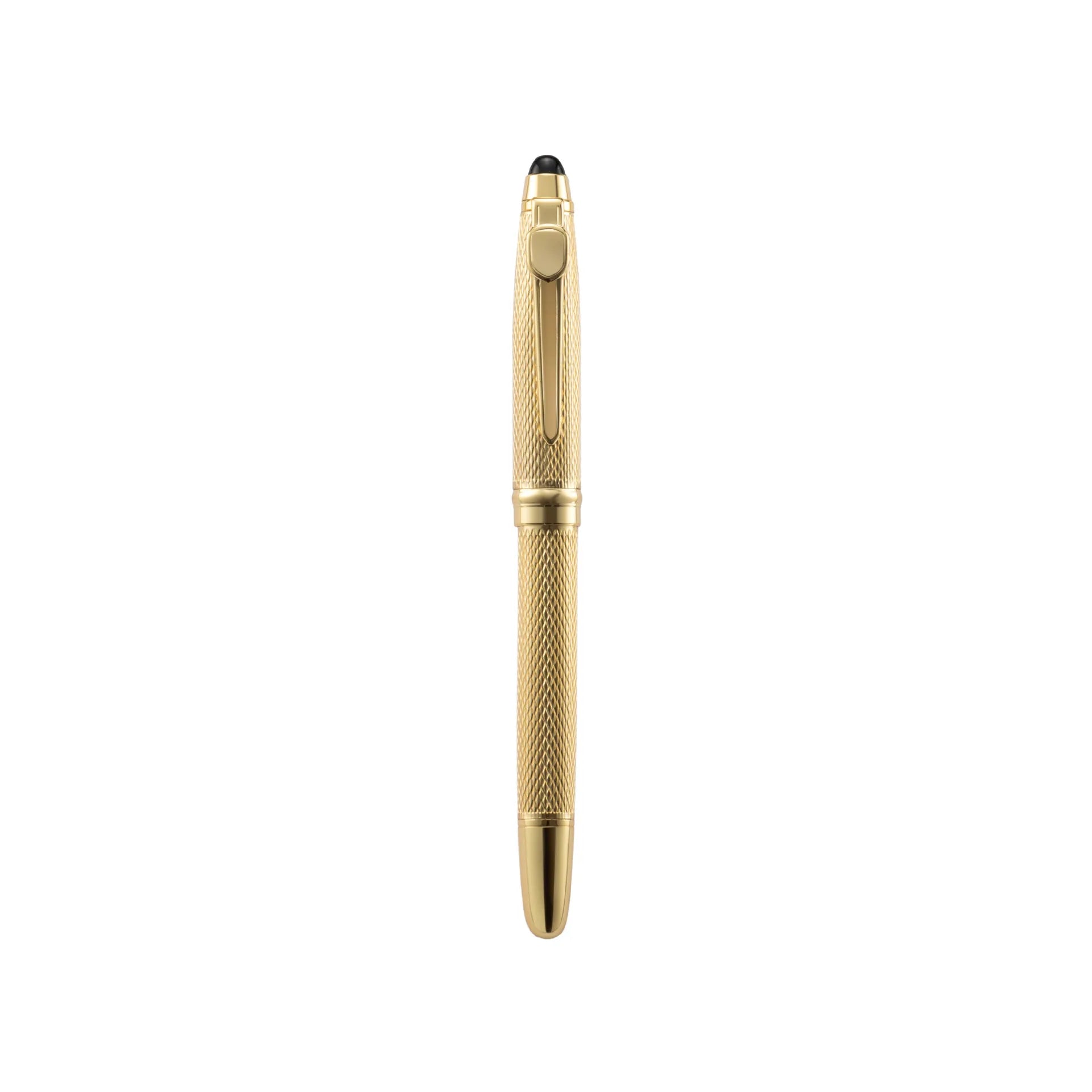 Wholesale Custom Logo Luxury New Design Piston Fountain Pen High Quality Business Metal Brass with Gold Stainless Steel Tip