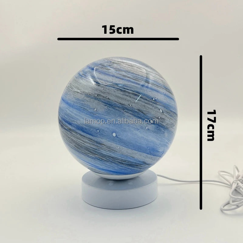 Wandering Planet Starry Sky Night Light Sunset Lamp Ambient Table Lamp Perfect Birthday Gift for Bedroom Bedside
