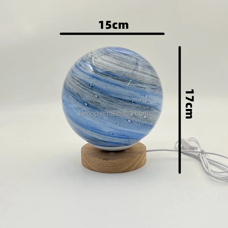 Cool Cosmic Starry Sky Lamp Bedside Planet Night Light Tech-Savvy Romantic Ambient Practical Gift for Men