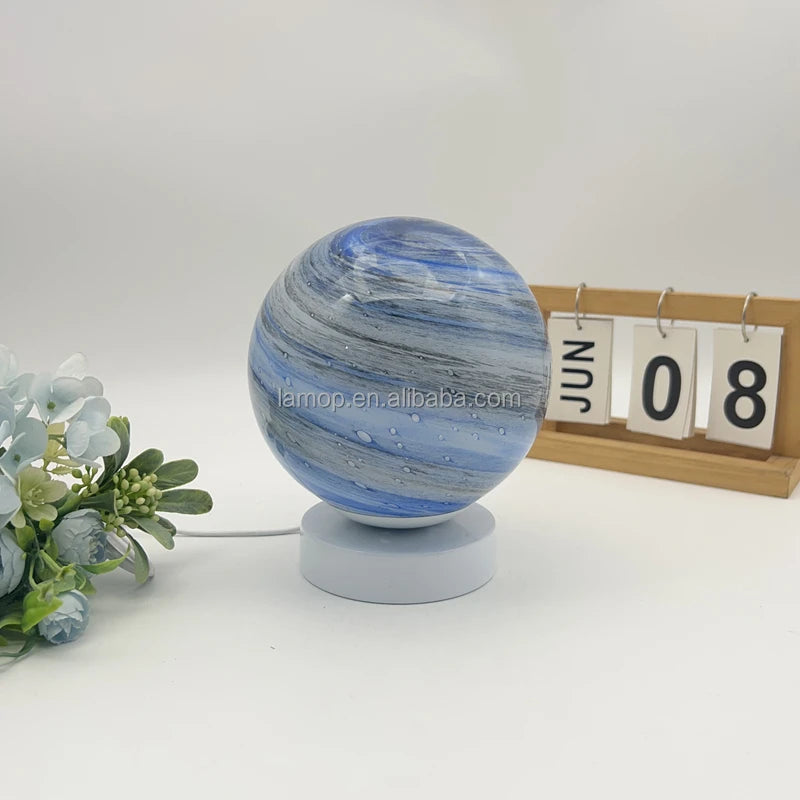 Wandering Planet Starry Sky Night Light Sunset Lamp Ambient Table Lamp Perfect Birthday Gift for Bedroom Bedside