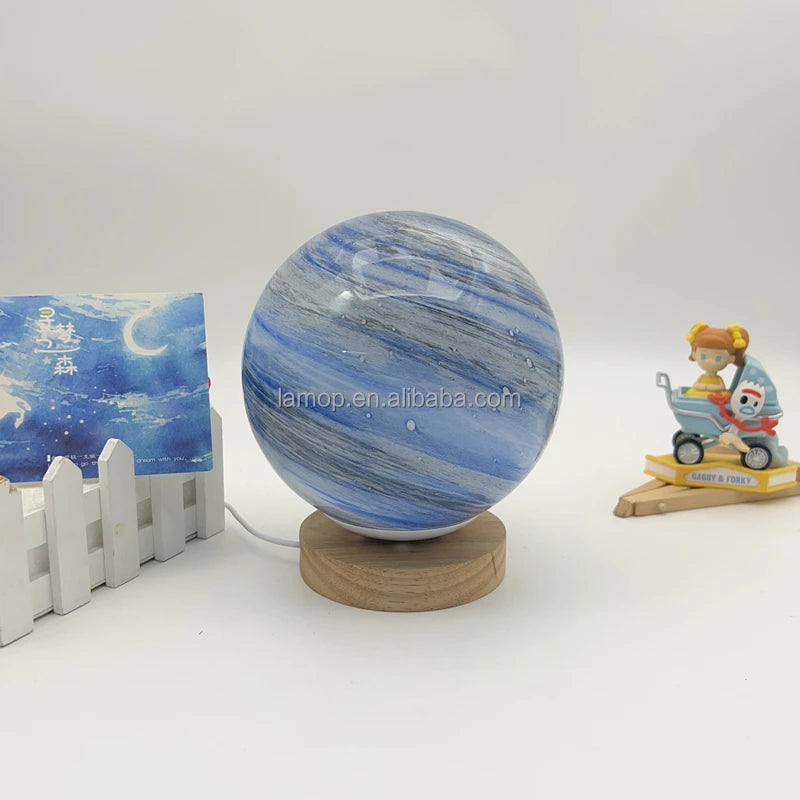 Cool Cosmic Starry Sky Lamp Bedside Planet Night Light Tech-Savvy Romantic Ambient Practical Gift for Men