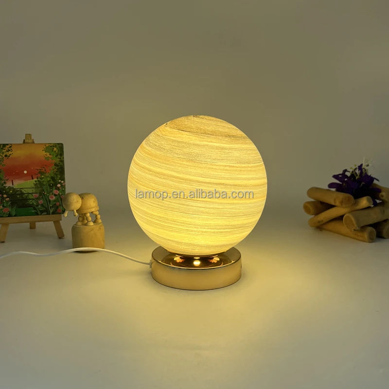 Minimalist Table Lamp Rechargeable Dimmable Night Light for Nursery Bedroom Camping Bar Outdoor Bedside