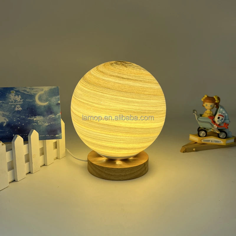 Cool Cosmic Starry Sky Lamp Bedside Planet Night Light Tech-Savvy Romantic Ambient Practical Gift for Men