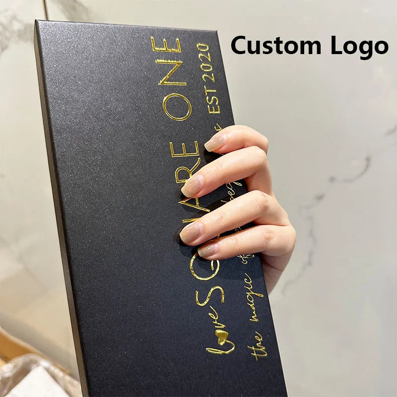 High Quality White Ostrich Quill Pen with Black Gift Box