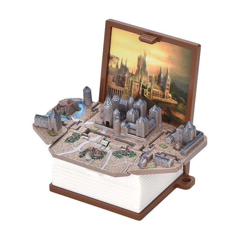 3D pop-up book Taishan folding bomb book Shandong Wuyue exclusive tourism souvenir creative key chain pendant