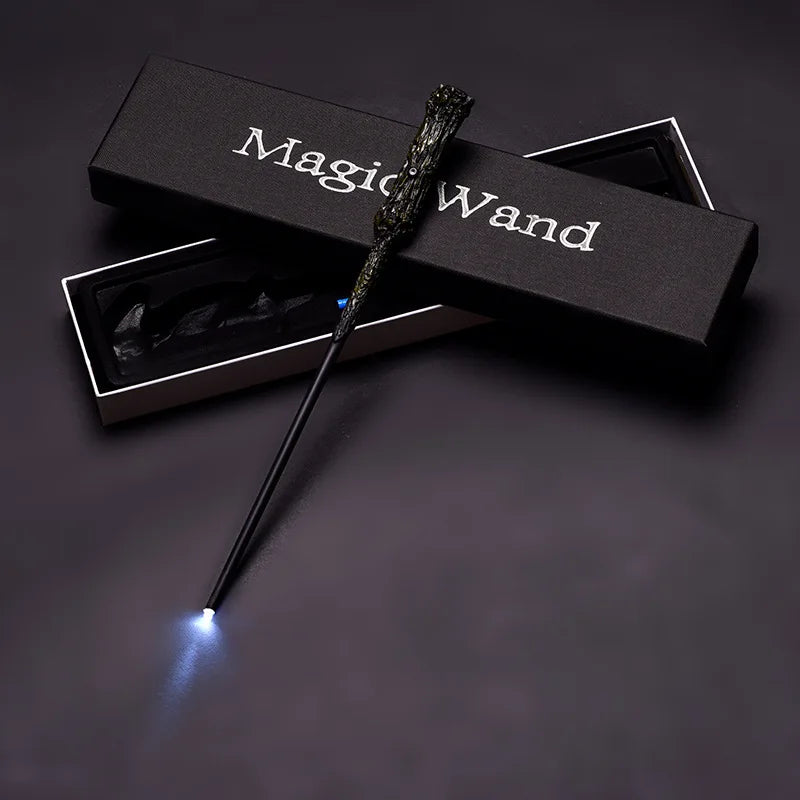 Harry Potter Glowing Wand Magic Wand Halloween  LED Light Playing Children