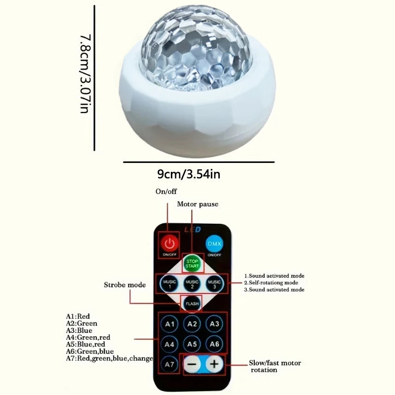 Northern Lights Starry Sky Projector Lamp LED Atmosphere Light Night Aura Aurora Glowing Lamp for Room Party Decoration Gifts