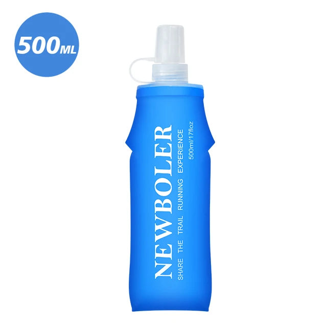 Running Hydration Vest Backpack Men Outdoor Sport Bag Trail Marathon Jogging Hiking Backpack Option Water Bag Flask 500ML 2L