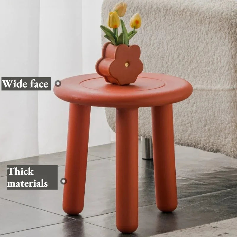 Sofa Round Coffee Tables Small Colorful Bedroom Cute Side Table Low Tray Tavolino Da Salotto Furniture For Living Room