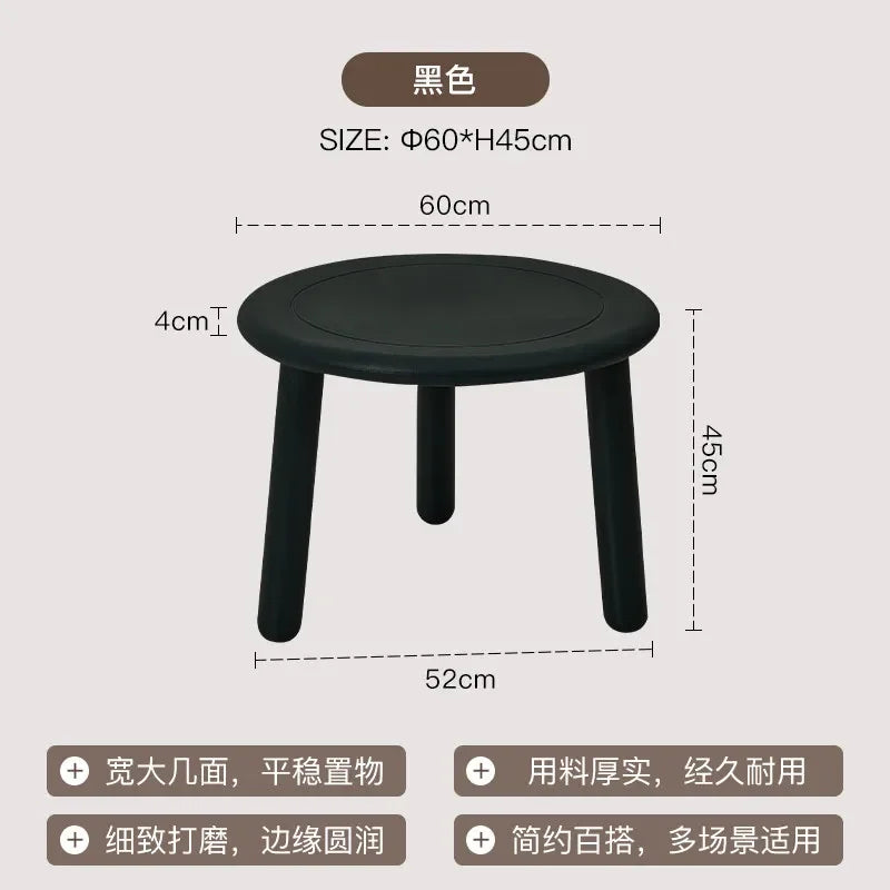 Sofa Round Coffee Tables Small Colorful Bedroom Cute Side Table Low Tray Tavolino Da Salotto Furniture For Living Room