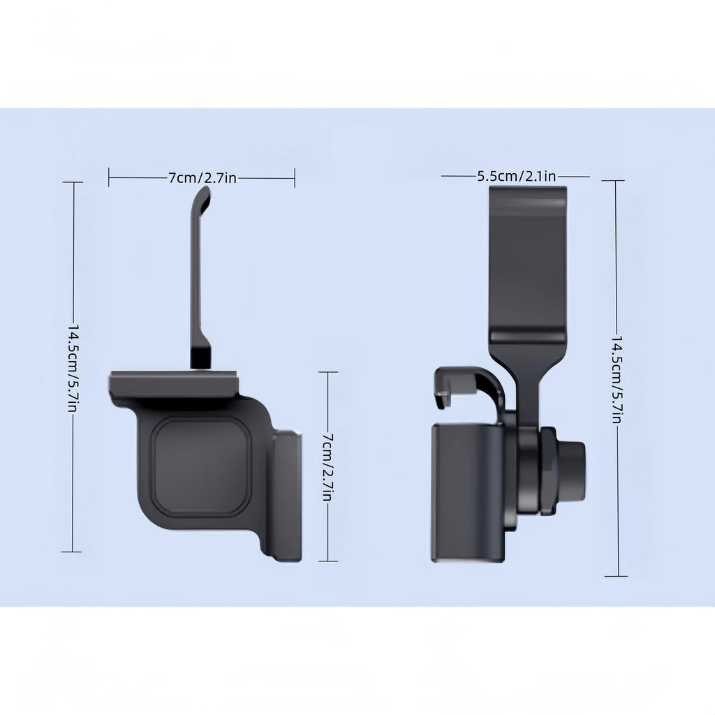 Headphone Stand for Computer Screen, Headphone Hanger, Monitor Headphone Bracket, Home and Streaming Headphone Hook