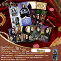Genuine Harry Potter Commemorative Ticket Holder Set Hogwarts Theme Postcards Stickers Bookmark Sticky Notes Set Christmas Gift
