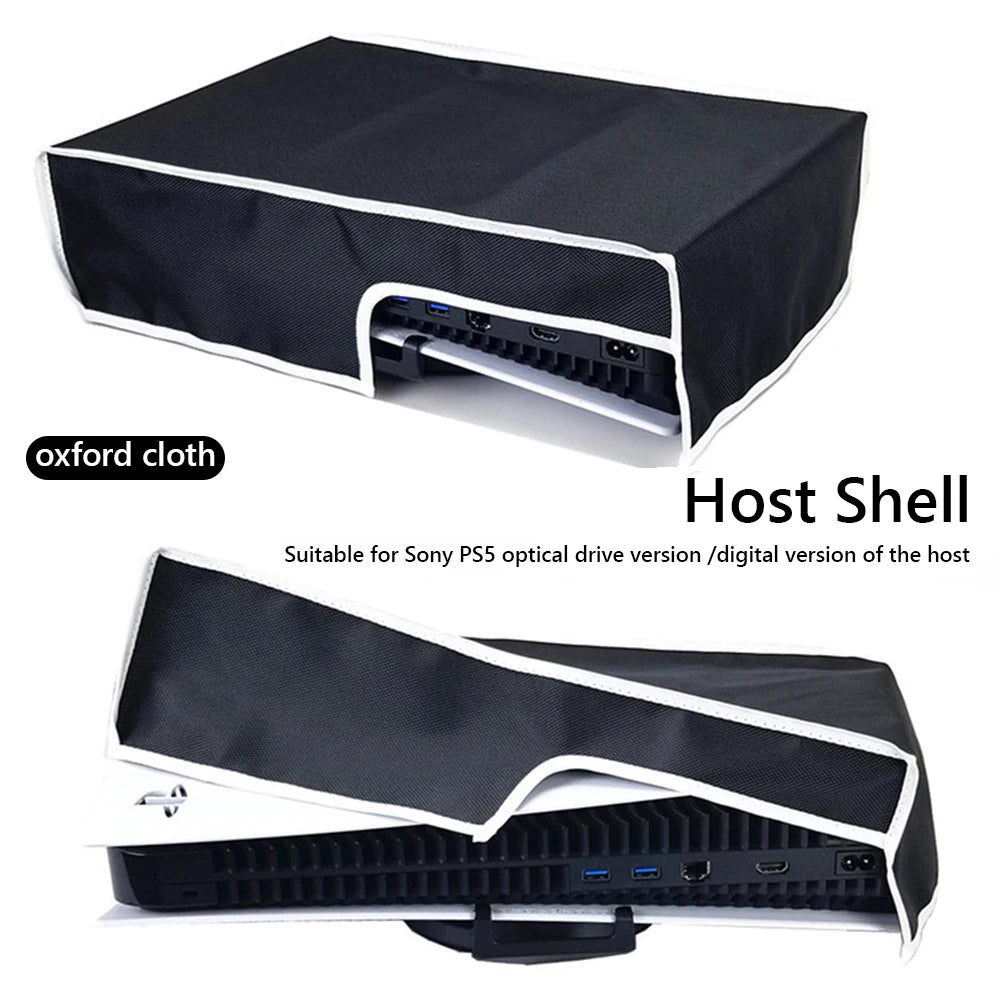 For PS5 Game Console Dust Proof Cover Sleeve Guard Case Waterproof Anti-dust Outer Casing Protective Cover For PS5