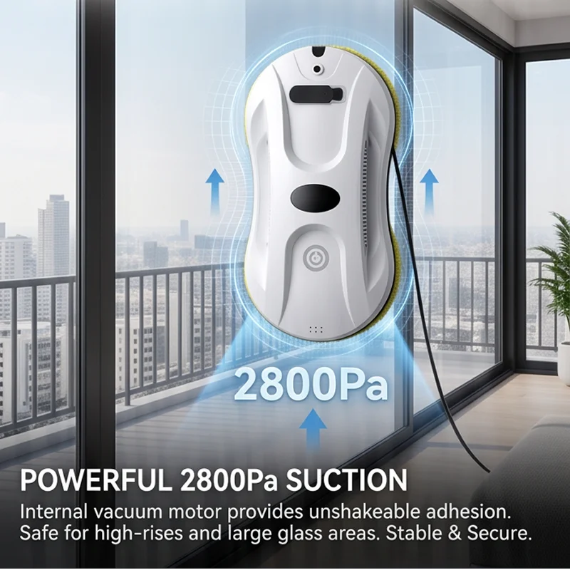 UPS Robot for Washing Sindows Vacuum Cleaner Glass Washer Home Appliance Plaster Robot Smart Cleaning Robot Electric Floor Mops