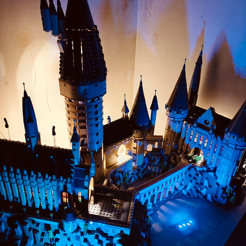 Harry Potter Carsle LED Light Set for 71043 Hogwarts Castle Compatible 69500 (Only LED Light, NOT Include the Model Bricks)