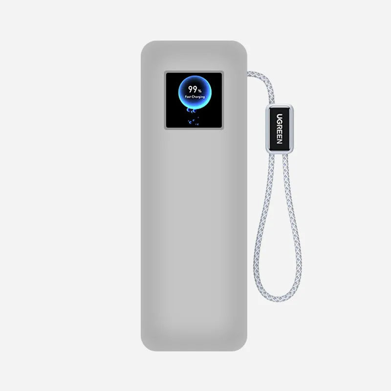 Soft Silicone Protective Case for UGREEN Nexode 200W 25000mAh PB722 Power Bank Anti-Drop Anti-Scratch Portable Charger Cover