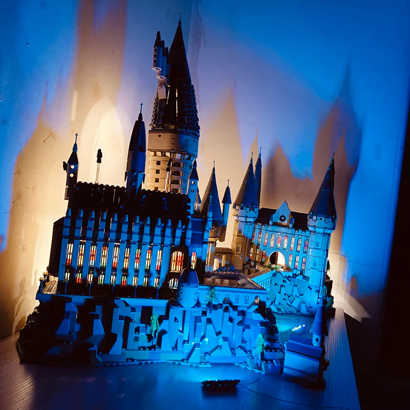 Harry Potter Carsle LED Light Set for 71043 Hogwarts Castle Compatible 69500 (Only LED Light, NOT Include the Model Bricks)