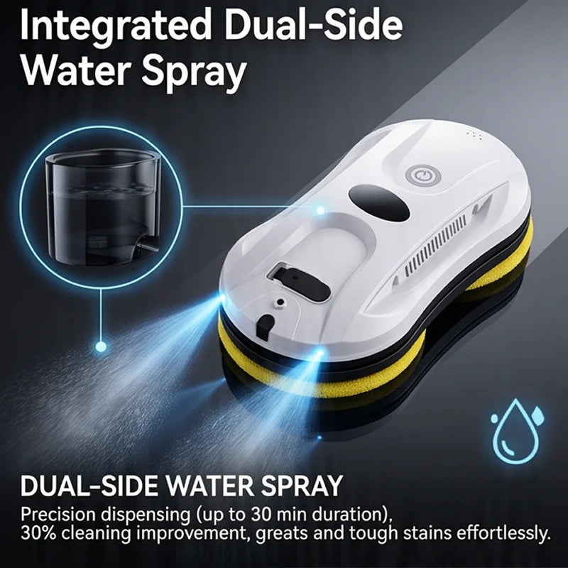 UPS System Robot Window Cleaner Vacuum Smart Home Appliance Auto Clean Glass Windows Washer Window Washing Electric Floor Mops