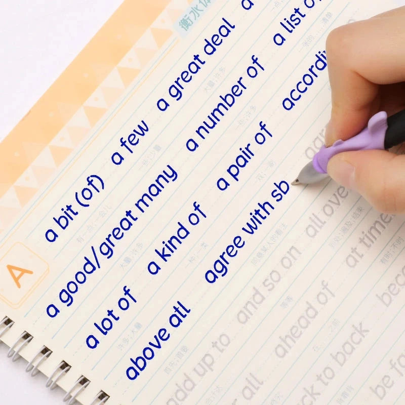 Students Practice Copybooks Learn English Composition Writing Handwriting Practice Book Hengshui Calligraphy Book 3D Reusable