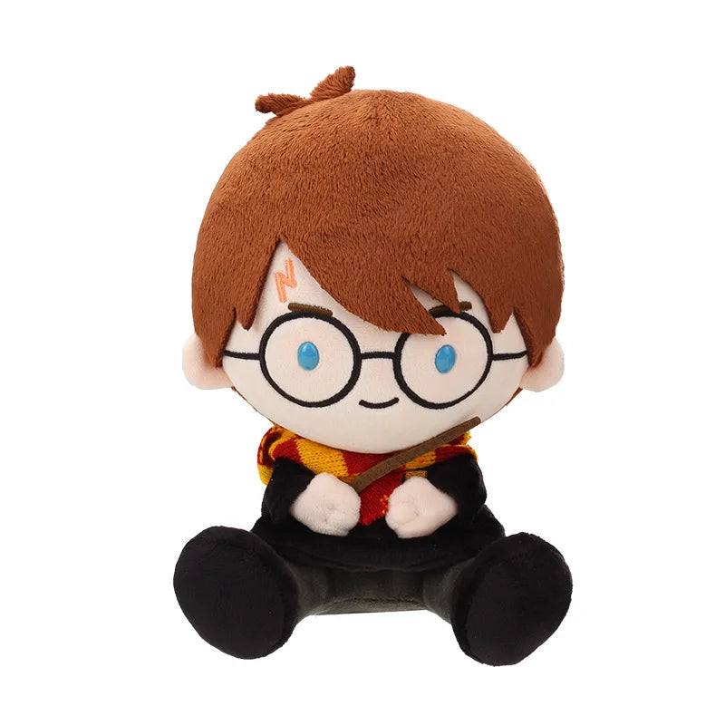 HUGKIS Harry Potter Licensed Sitting Plush Doll 20cm Cartoon Stuffed Toy Home Decoration Collectible Gift For Potter Fans