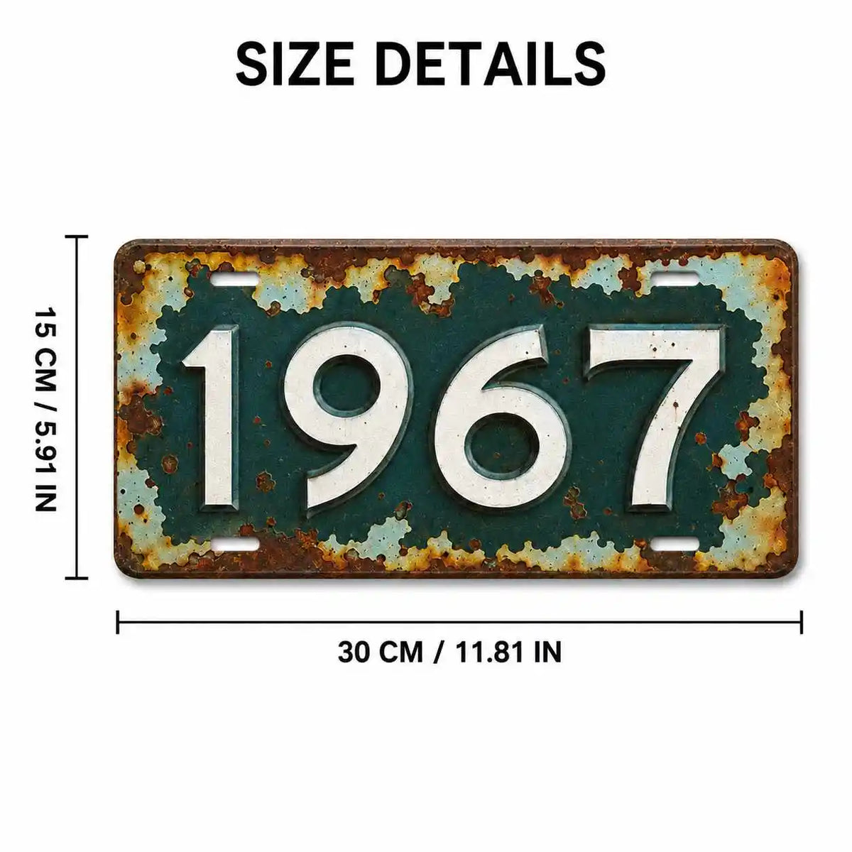 Aluminum Painting Vintage Dubai 711106 License Plate with Burj Al Arab Retro Metal Tin Sign Wall Decor For Home Bar Man Cave