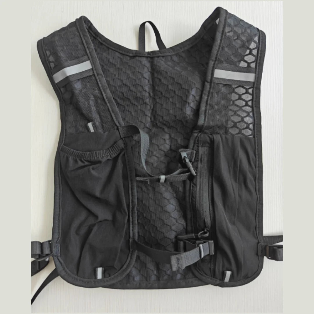 Running Hydration Vest for Women and Men, Water-Resistant, Breathable, Backpack for Runs, Hiking, Cycling, Trails, Marathons