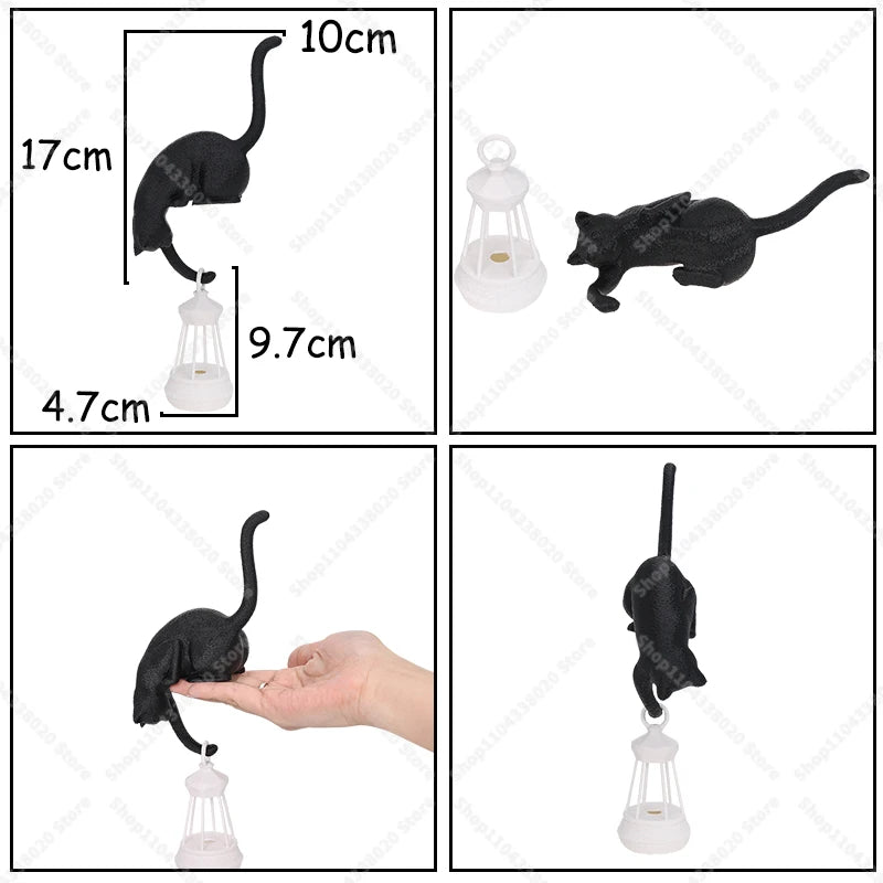Cat/Dog Shaped Night Light - Creative Desktop Lamp for Home Decor, Bookcase Shelf Decoration, Warm Glow for Bedroom Living Roo