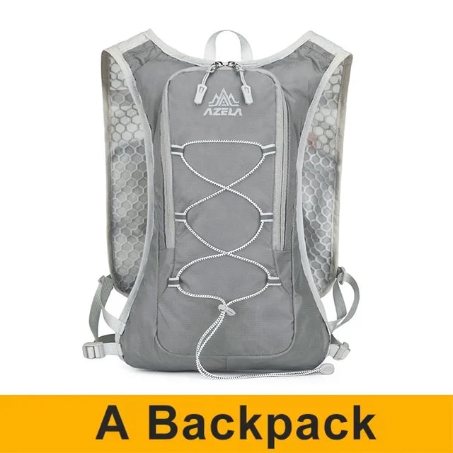 Running Hydration Vest Backpack Men Outdoor Sport Bag Trail Marathon Jogging Hiking Backpack Option Water Bag Flask 500ML 2L