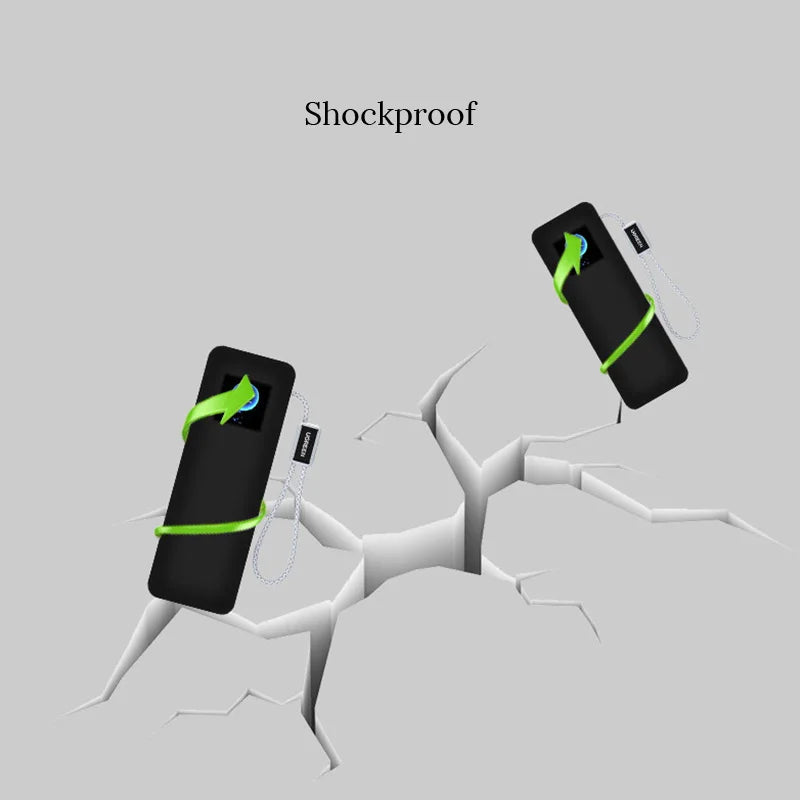 Soft Silicone Protective Case for UGREEN Nexode 200W 25000mAh PB722 Power Bank Anti-Drop Anti-Scratch Portable Charger Cover