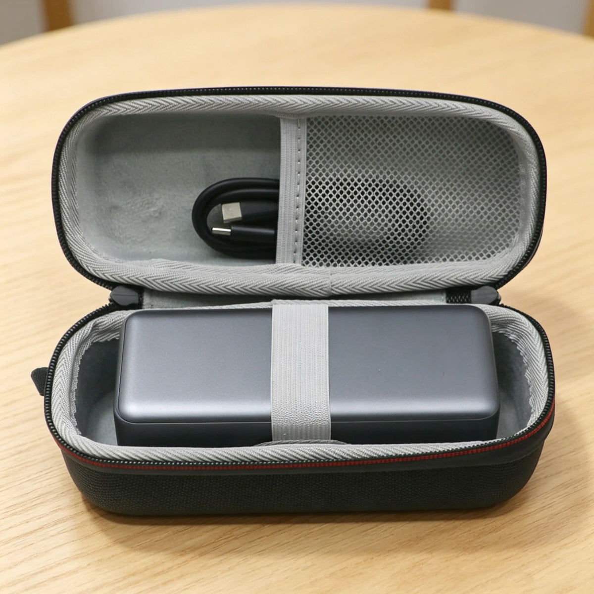 Hard EVA Carrying Storage Case for UGREEN Nexode 130W 20000mAh Power Bank Travel Storage Bag with Handle and Inner Mesh Pocket