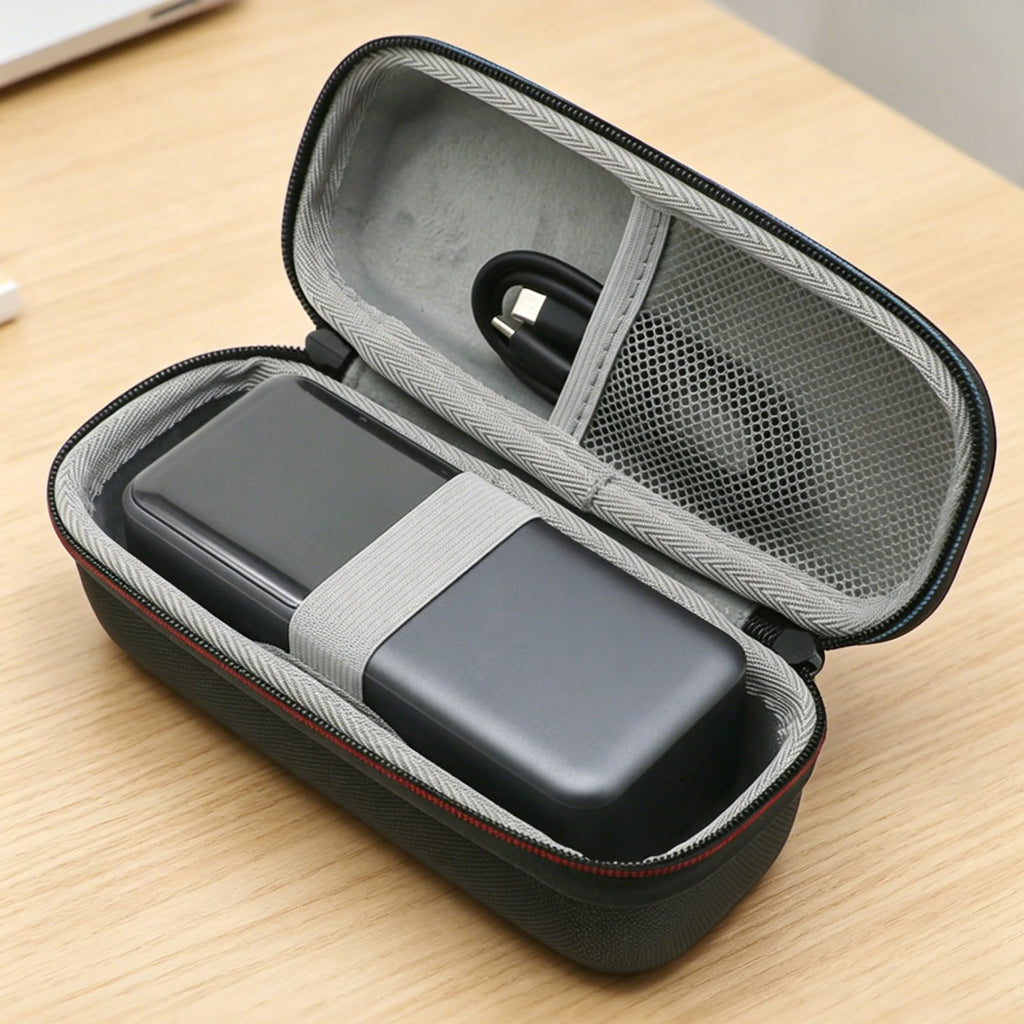 Hard EVA Carrying Storage Case for UGREEN Nexode 130W 20000mAh Power Bank Travel Storage Bag with Handle and Inner Mesh Pocket